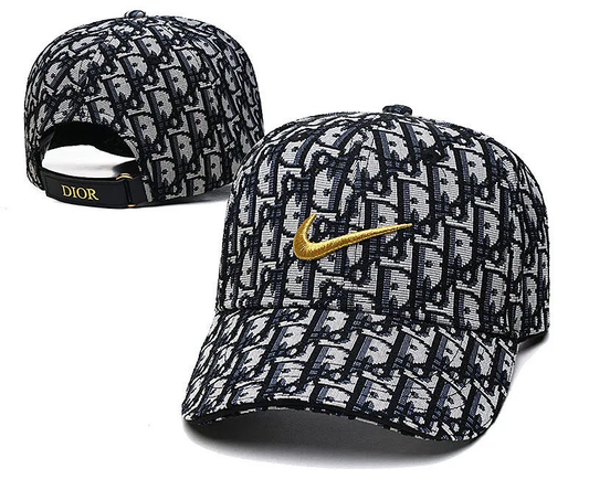 Luxury-Inspired NIKE/DIOR INSPIRED BASEBALL HAT