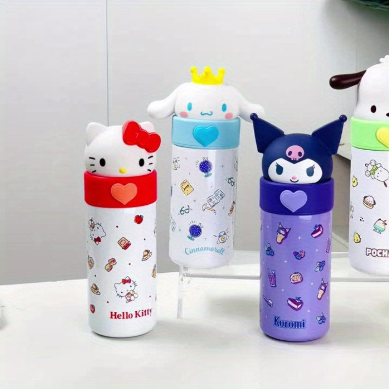 Sanrio Kuromi & Melody Insulated Stainless Steel Mug - Portable, Cute Thermal Cup for All