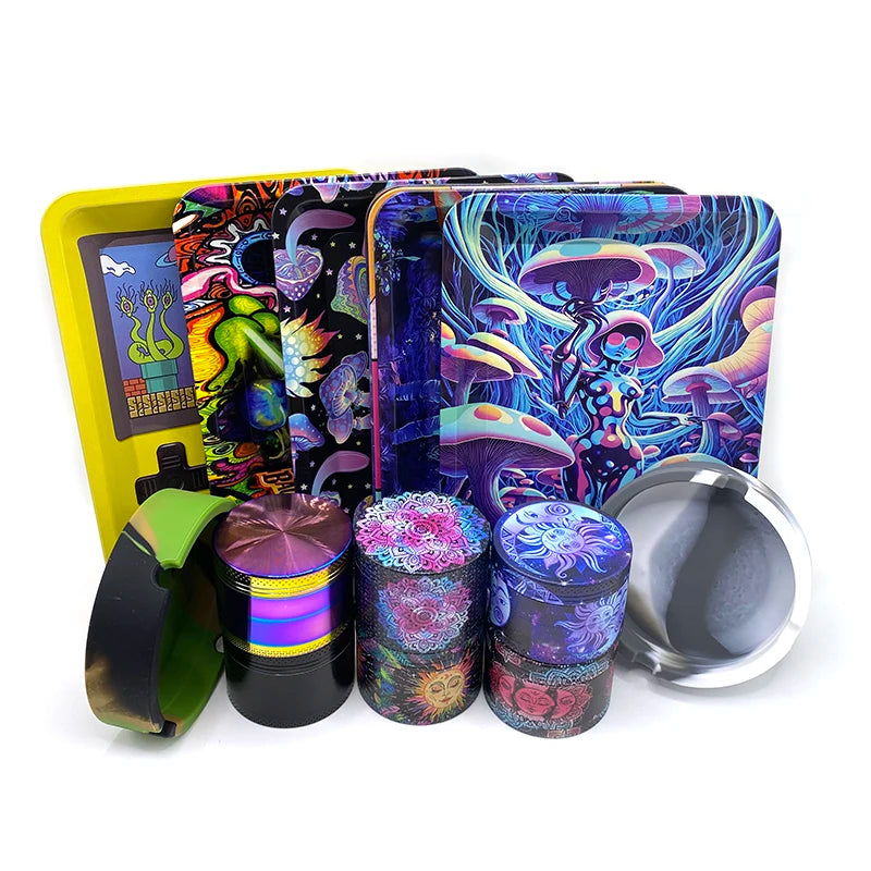 3Pcs  Tray/W Metal **SMOKING DEVICES**