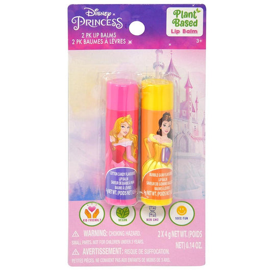 2PK DISNEY PRINCESSES PLANT BASED LIP GLOSS