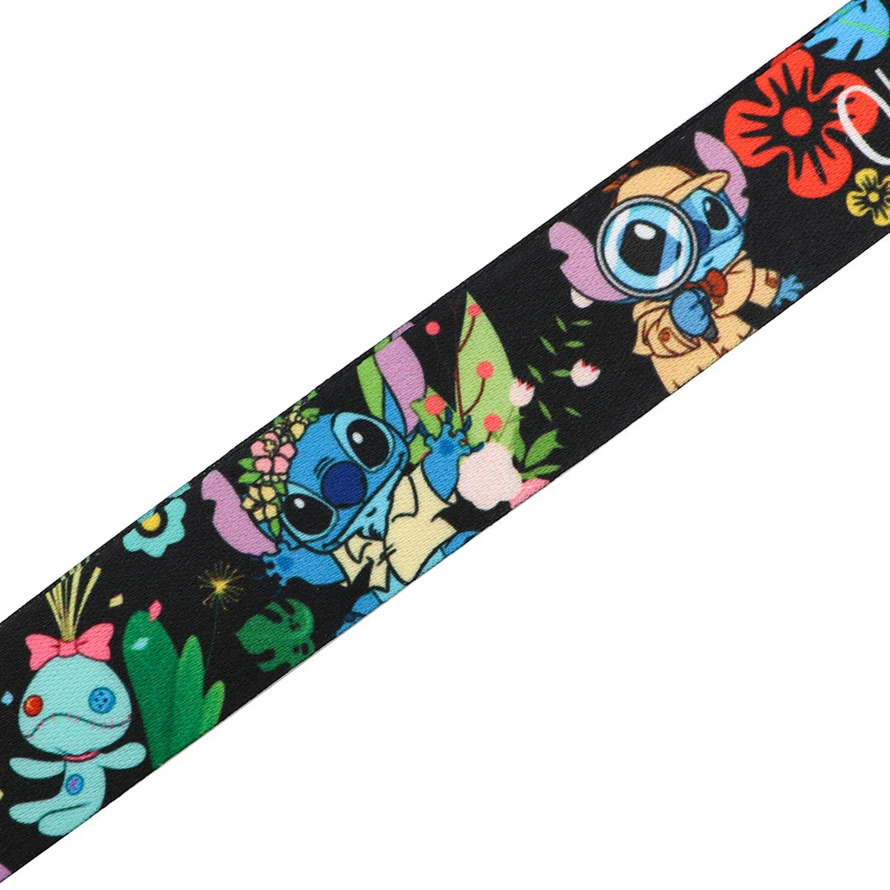 Stitch Lanyard ID Card Badge Holder