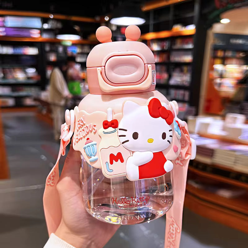 💖 Hello Kitty Pink Bow Water Bottle – Collector’s Edition