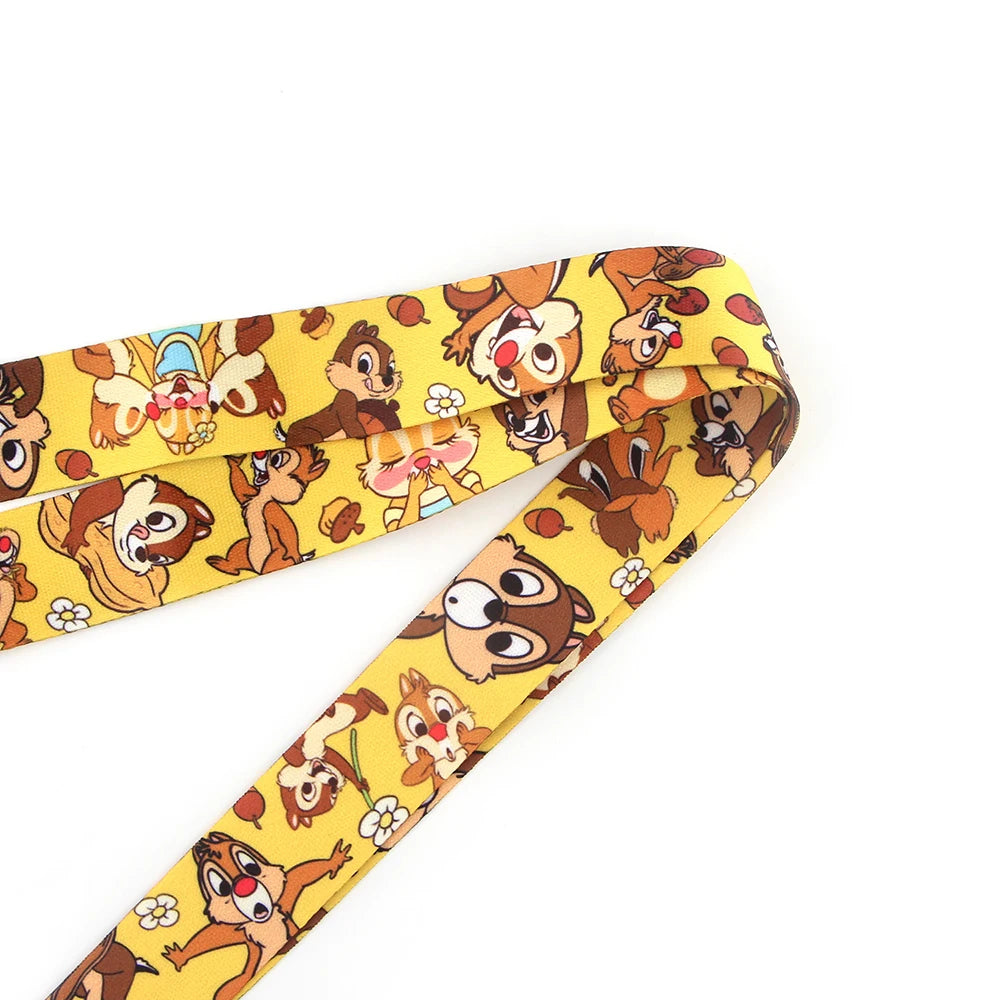 Dineys Chip Dale Squirrels Lanyard