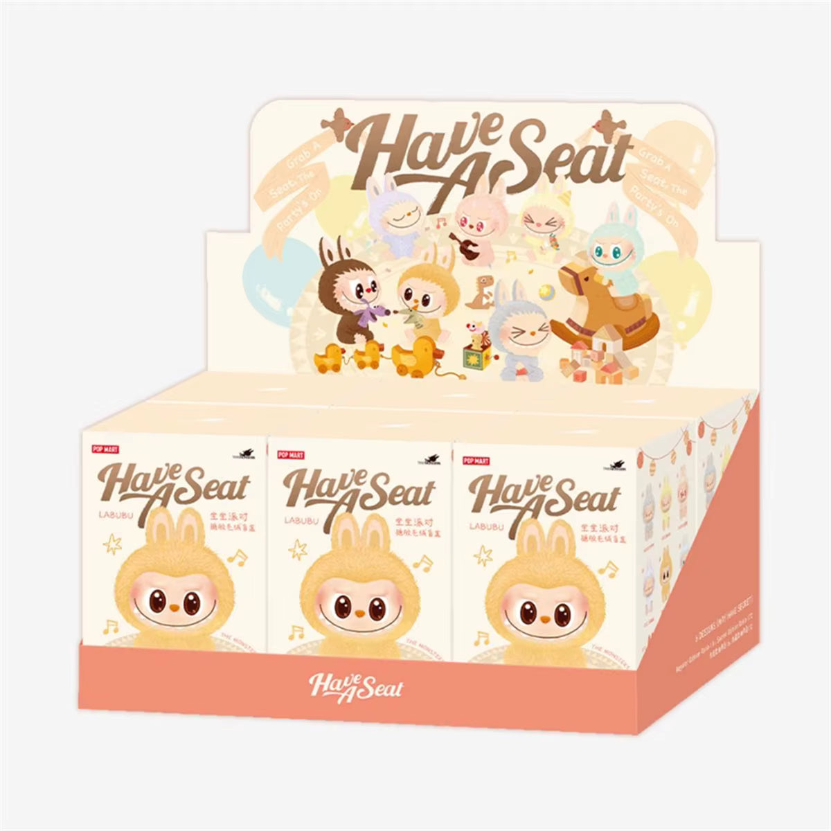 Pop Mart Labubu Have A Seat Blind Box Display Set
