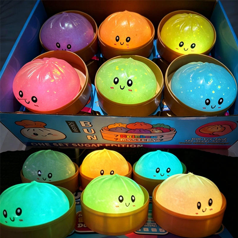Squishy Bun Rainbow Mystery Fidget Toy – Sugar Edition