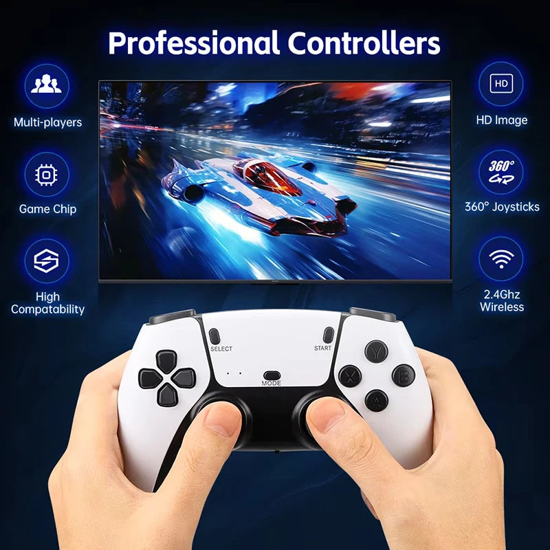 M15 Game Stick 4K Gaming Stations 64GB Retro 20000 Games