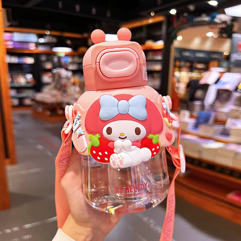 💖 Hello Kitty Pink Bow Water Bottle – Collector’s Edition