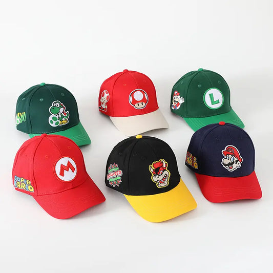 Super Mario Kids Baseball Hat – Power Up Their Style! 🏆🎩