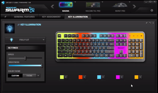 ROCCAT Magma RGB Gaming Keyboard – Light Up Your Play