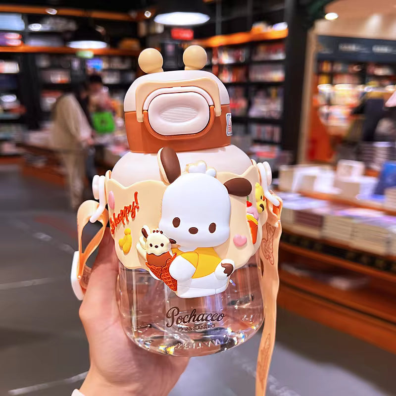 💖 Hello Kitty Pink Bow Water Bottle – Collector’s Edition