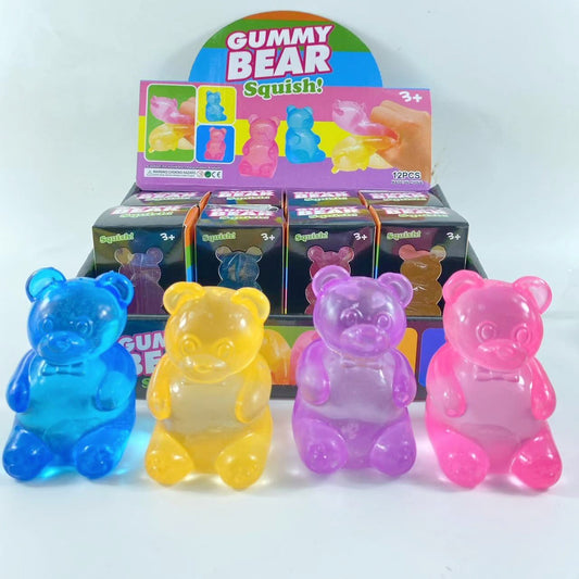 Gummy Bear Squish Toys – 12-Pack Display Box