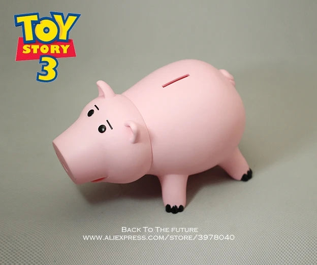 Toy Story 4 Hamm the Piggy Bank Q Version 21cm PVC Pig Action Figures Mini Dolls Kids Toys Model for Children Gift