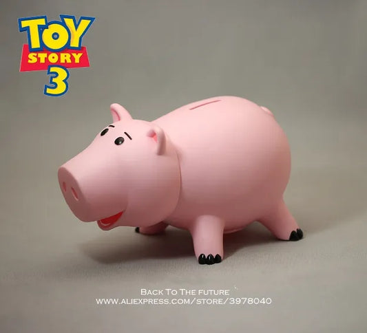 Toy Story 4 Hamm the Piggy Bank Q Version 21cm PVC Pig Action Figures Mini Dolls Kids Toys Model for Children Gift