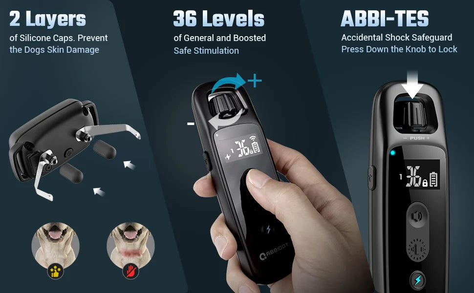 ABBIDOT T30 Dog Training Collar Electric Shock**PET SUPPLIES**