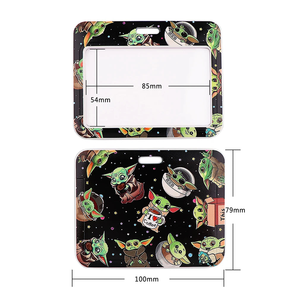 99 Styles Mickey Mouse Lanyard Pooh Bear Toy Story ID Card Holder Badge Holder Princess Neck Strap Cartoon Keychain Lariat Gift