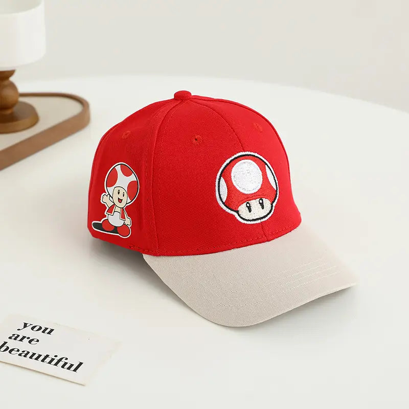 Super Mario Kids Baseball Hat – Power Up Their Style! 🏆🎩
