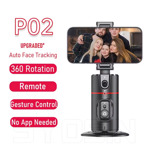 New Portable AI Intelligent P02 Gimbal Stabilizer