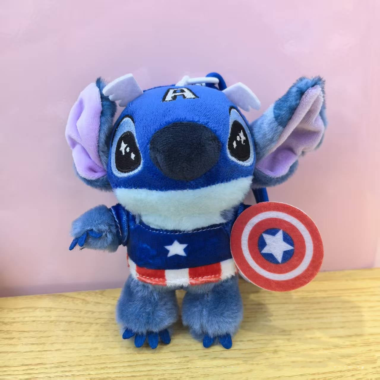 Marvel x Disney Stitch Cosbi Plush Keychain Collection