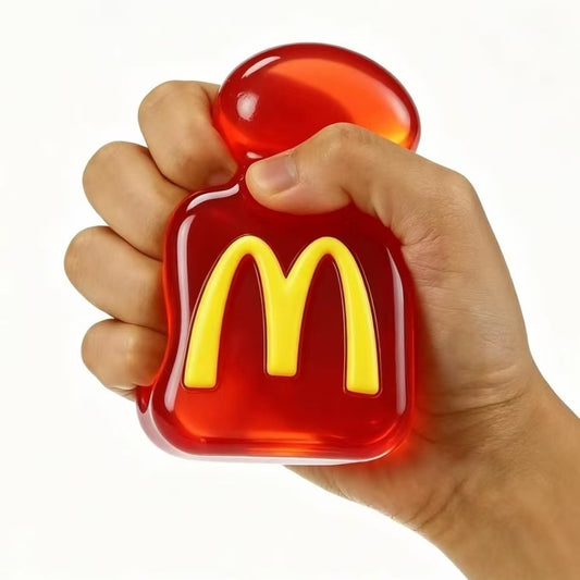McDonald's Nice Ice Cube Super Solid Squish Toy