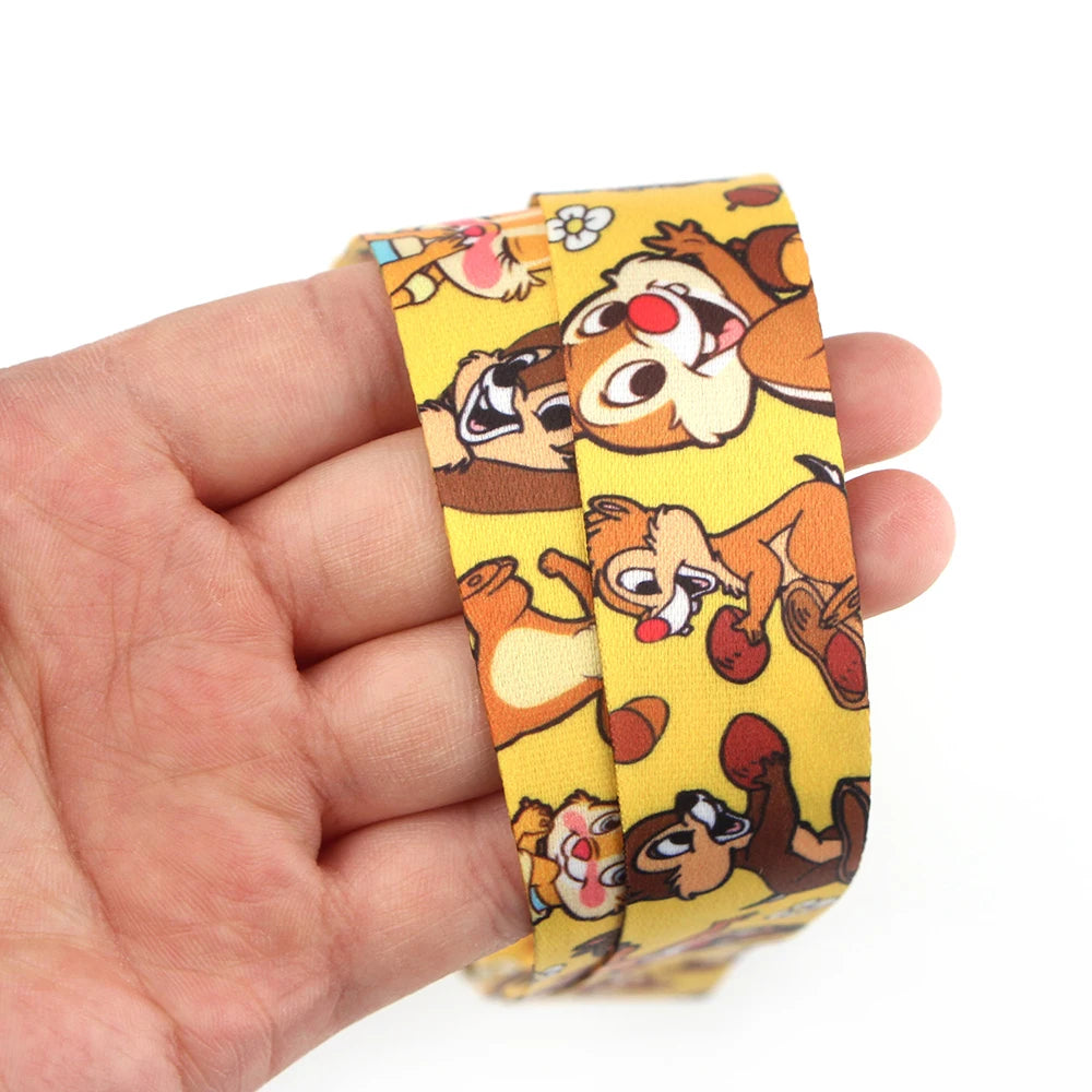 Dineys Chip Dale Squirrels Lanyard