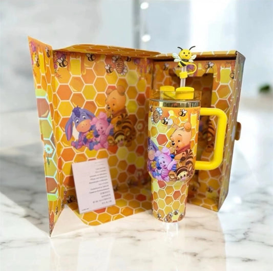 🍯🐻 Winnie the Pooh “Curious Loop” H2O Tumbler – Collector’s Edition