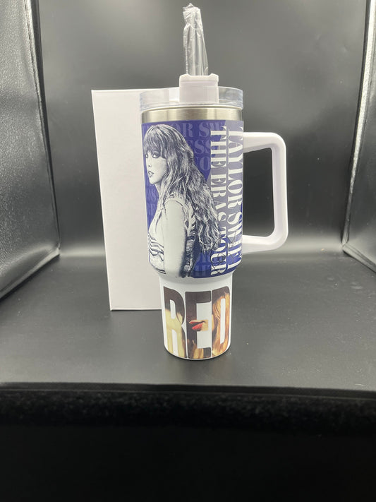 JTL 40 OZ TAYLOR SWIFT TOUR TUMBLER*