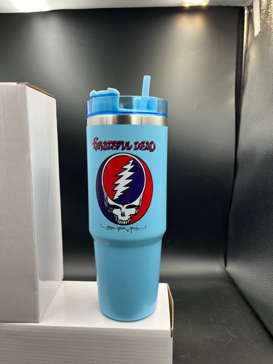 Embrace the Vibe with the Grateful Dead 30 oz Stainless Steel Tumbler