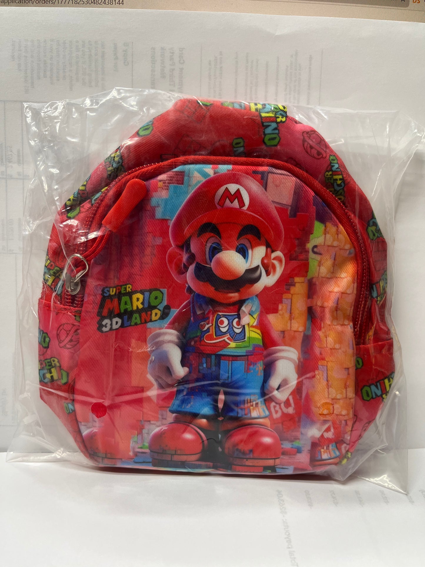Level Up Your Kid's Style with the Super Mario Crossbody Bag!