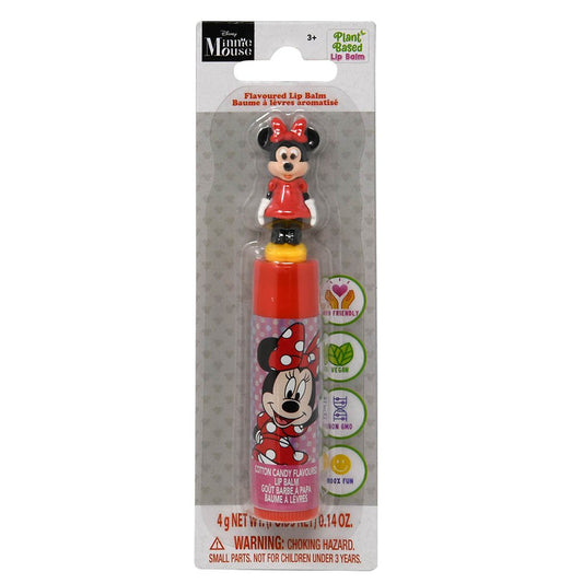 Disney Minnie Mouse Cotton Candy-Flavored Lip Balm – Eco-Friendly and Plant-Based