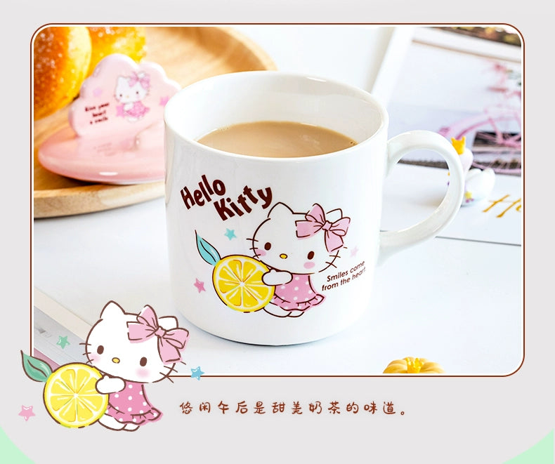 Hello kitty Japanese Style Creative Mug with Lid