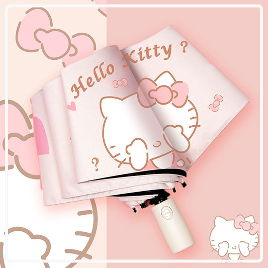 Hello Kitty Elementary School Student Sun-Proof Umbrella