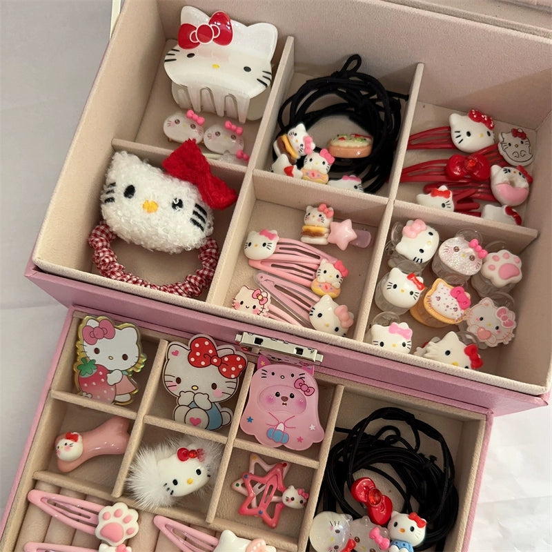 Hello Kitty   Box W  Hair Accessories