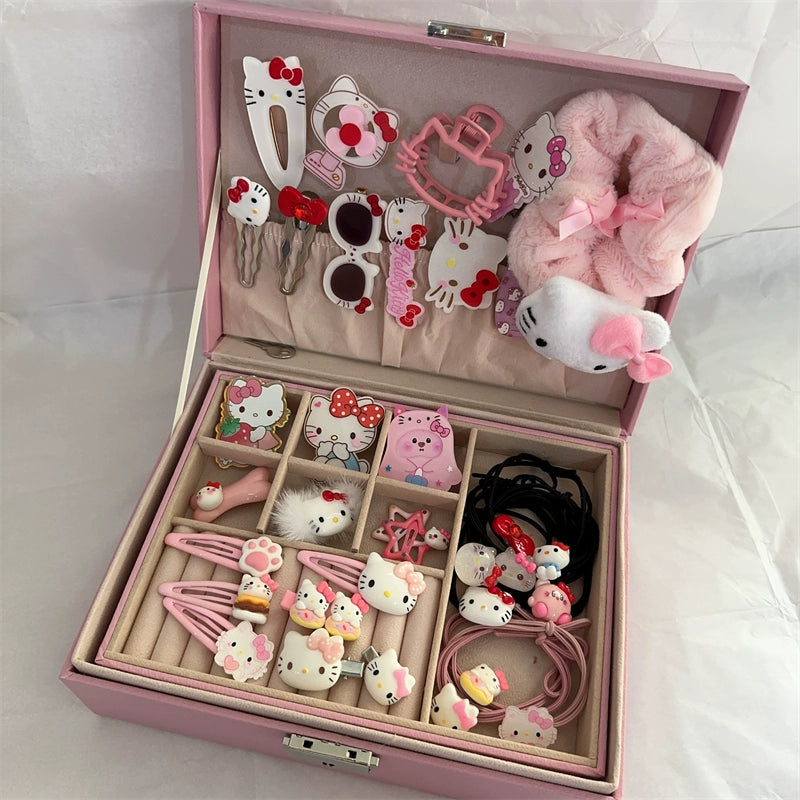 Hello Kitty   Box W  Hair Accessories