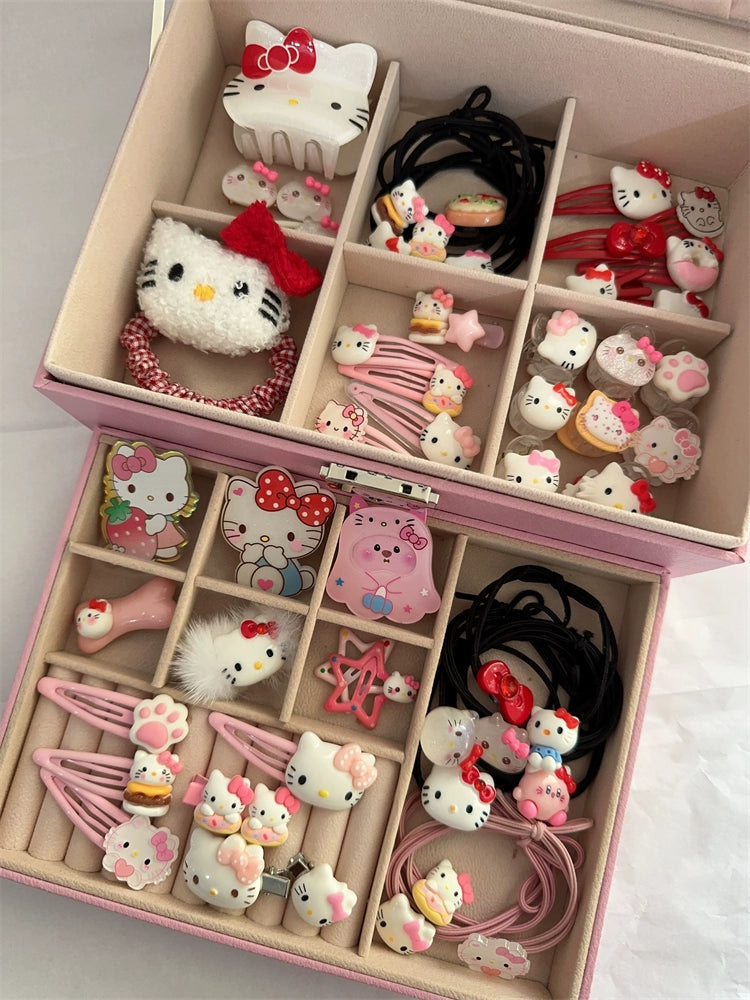 Hello Kitty   Box W  Hair Accessories