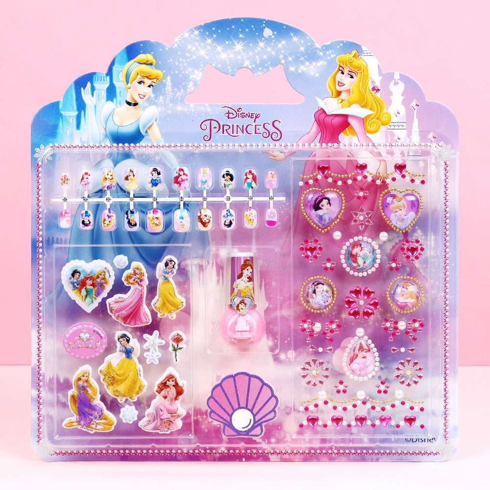 Ye Luoli Ice Princess Gem Girl Toy Nail Sticker