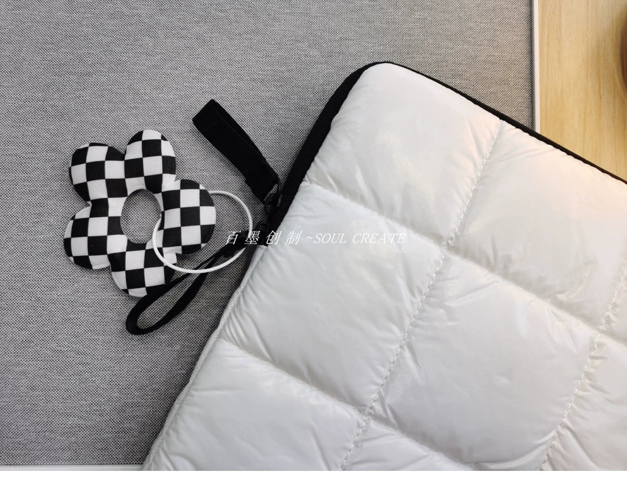 The Baimo Cloud Bag is a soft, waterproof liner for tablets and notebook computers, compatible with brands like Apple, Huawei, Xiaomi, and Dell.