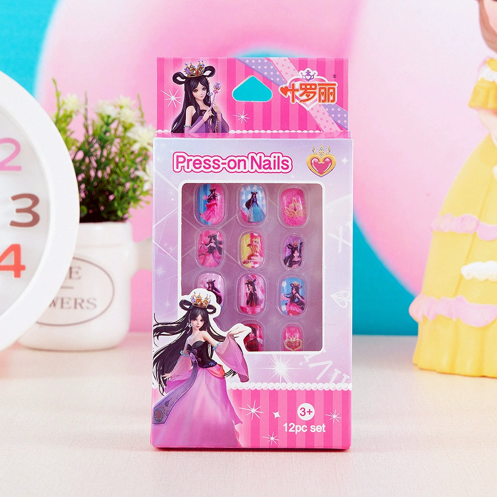 Ye Luoli Ice Princess Gem Girl Toy Nail Sticker