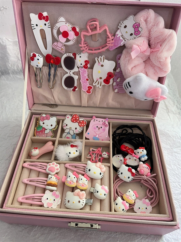 Hello Kitty   Box W  Hair Accessories