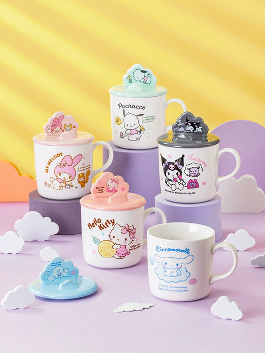 Hello kitty Japanese Style Creative Mug with Lid