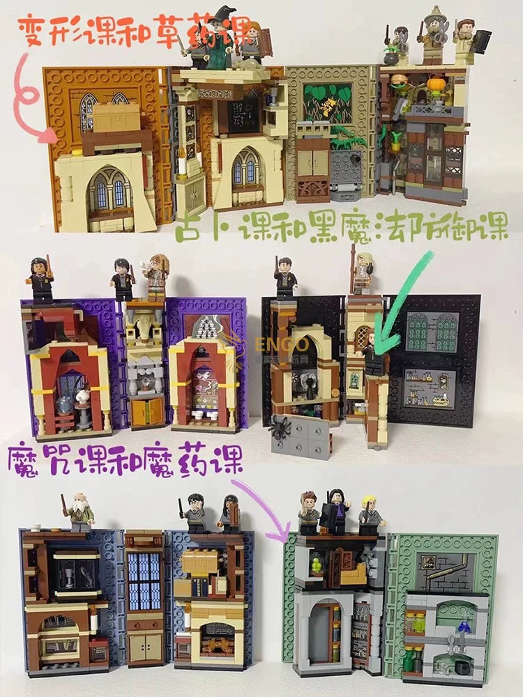 Harry Potter Magic Book Transformation Toy Puzzle.