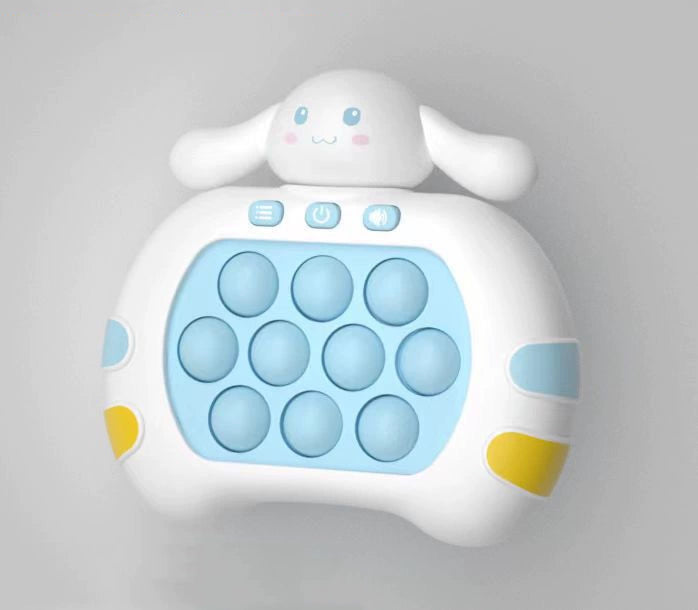 Light Up Pop It Bubble Puzzle Game Machine Quick Push Toys
