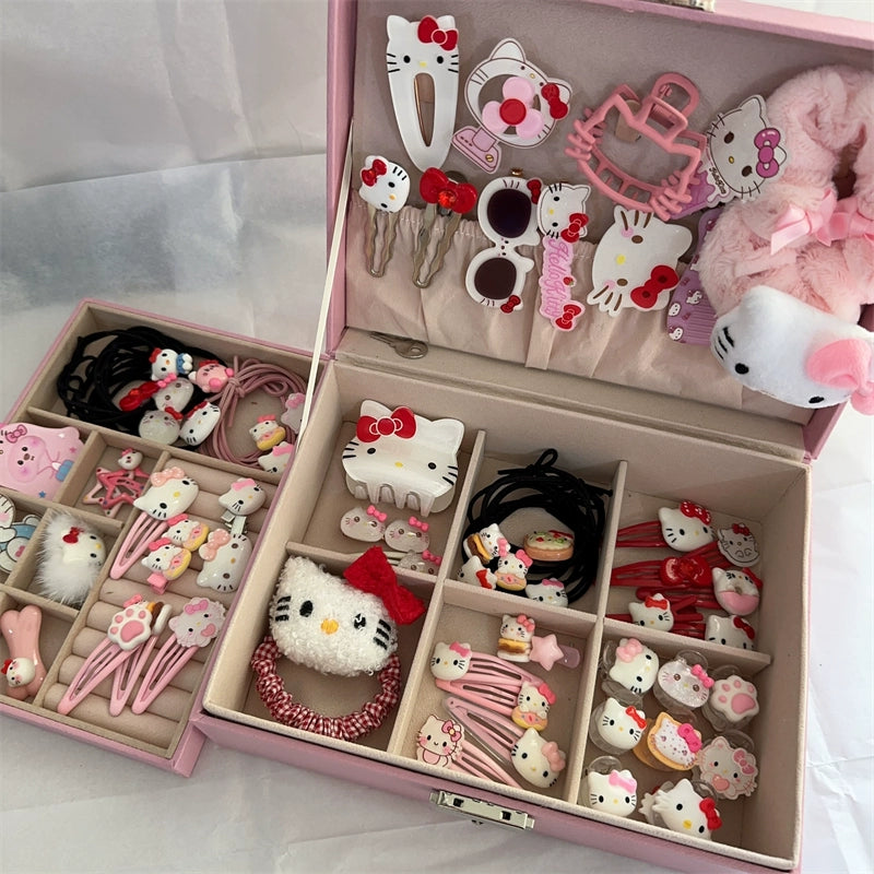 Hello Kitty   Box W  Hair Accessories