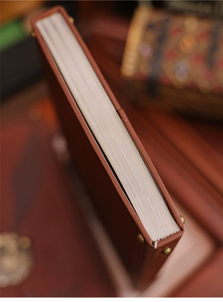 Harry Potter Hard Leather Hinge Thread-Mounted Diary