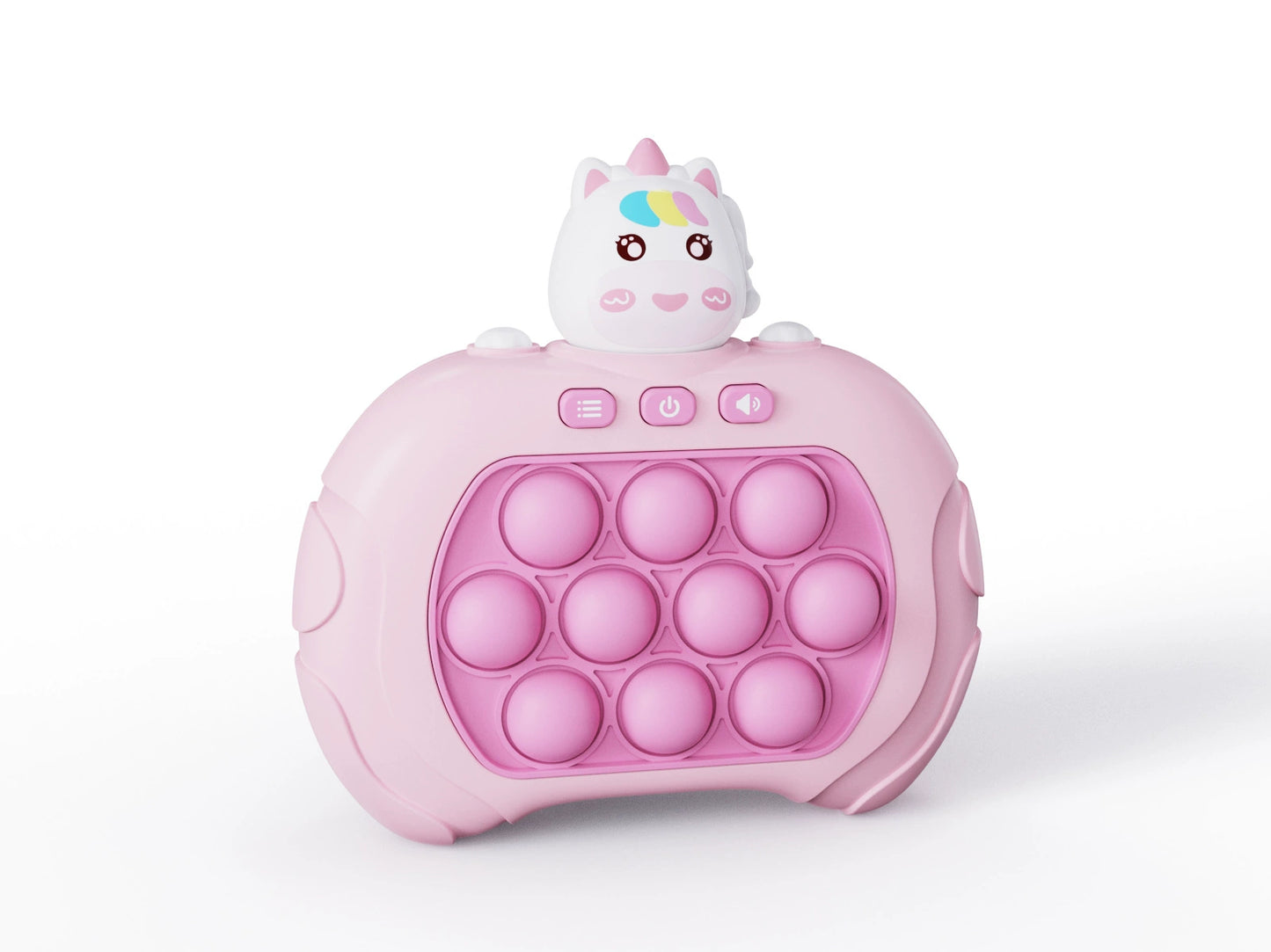 Light Up Pop It Bubble Puzzle Game Machine Quick Push Toys