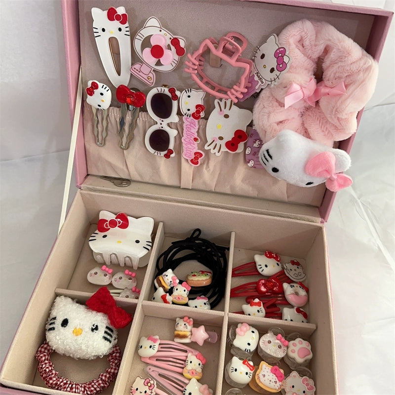 Hello Kitty   Box W  Hair Accessories