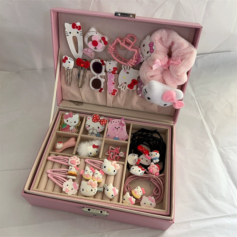 Hello Kitty   Box W  Hair Accessories