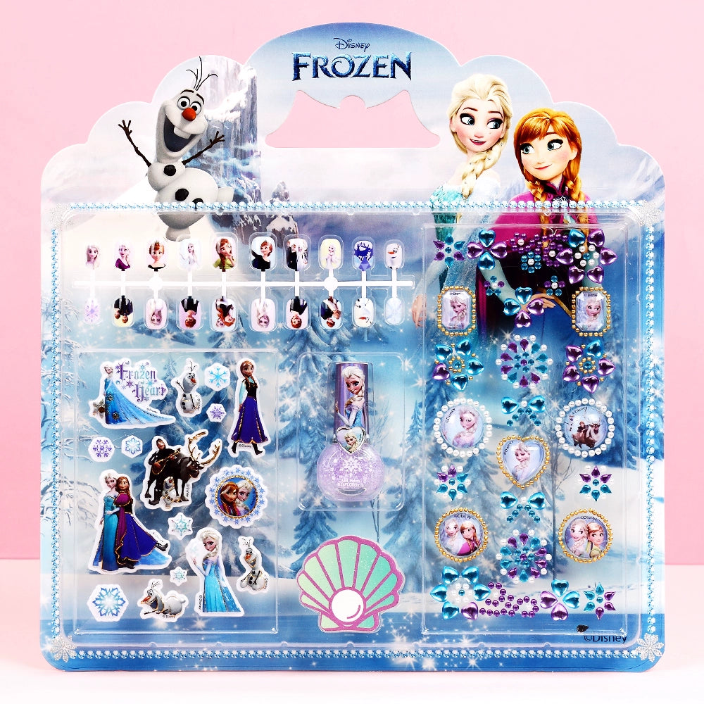 Ye Luoli Ice Princess Gem Girl Toy Nail Sticker