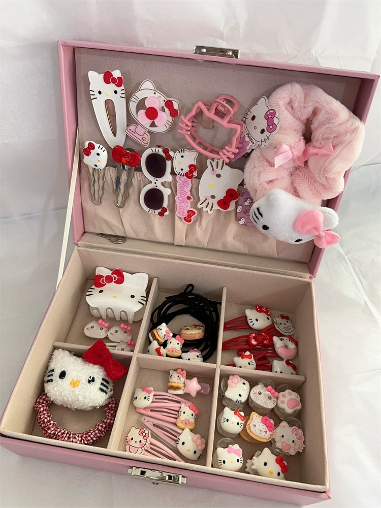 Hello Kitty   Box W  Hair Accessories