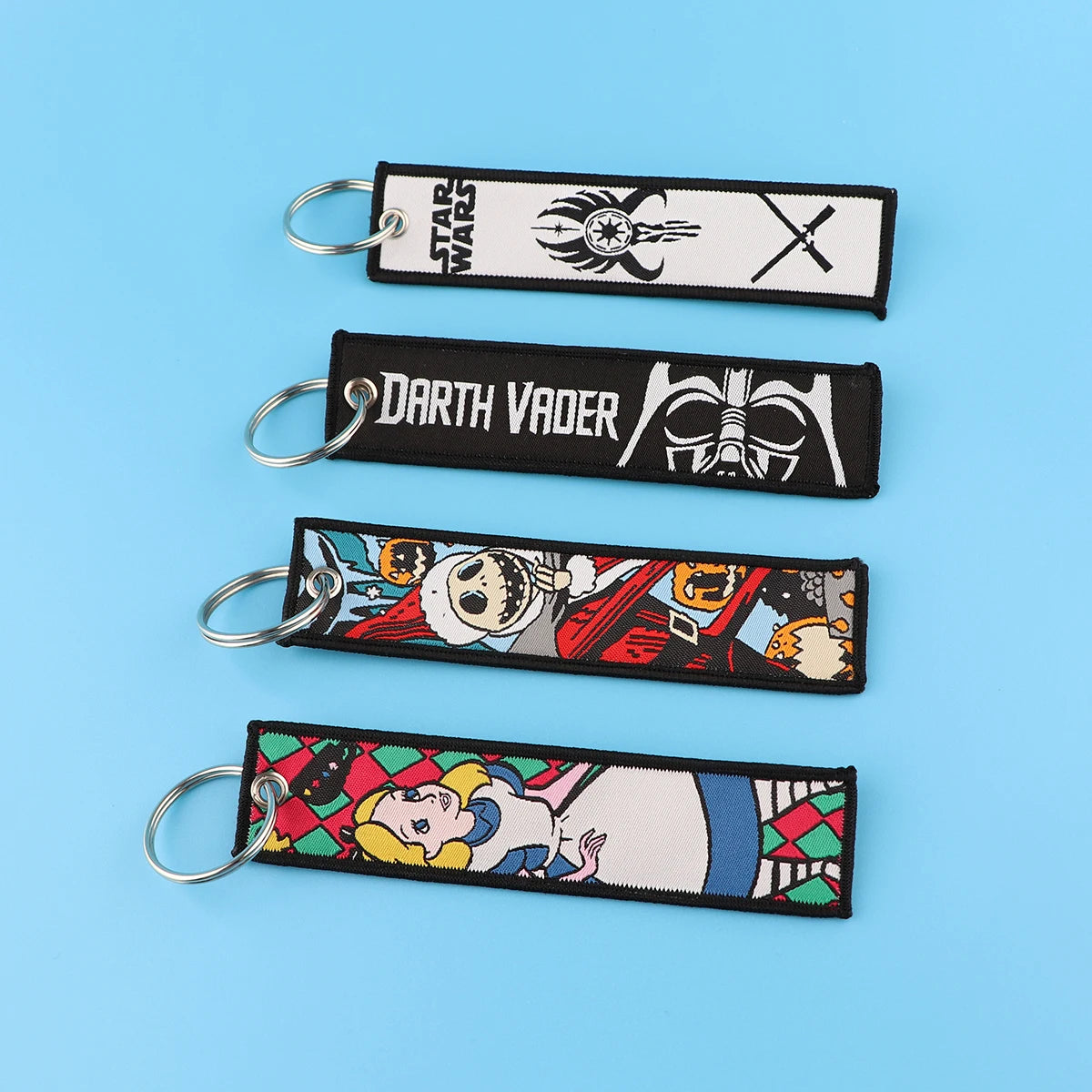 Disneys Alice In Wonderland Darth Vader Keychains
