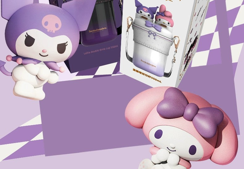 HELLO KITTY   Double Drink TUMBLER
